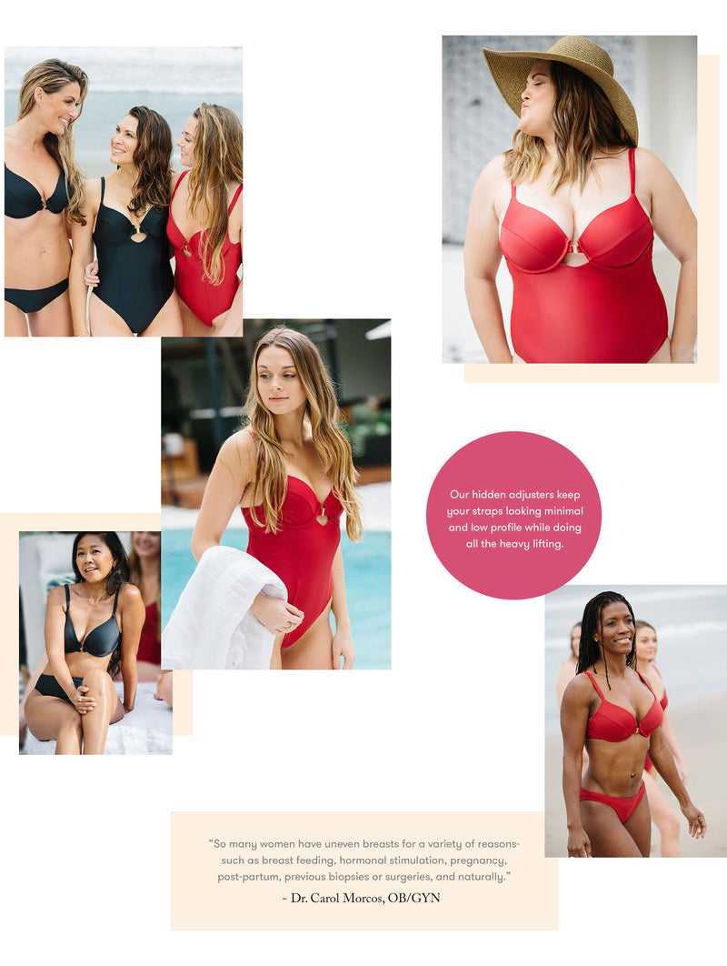 Swimsuits for Uneven Breasts - Soleil Rose