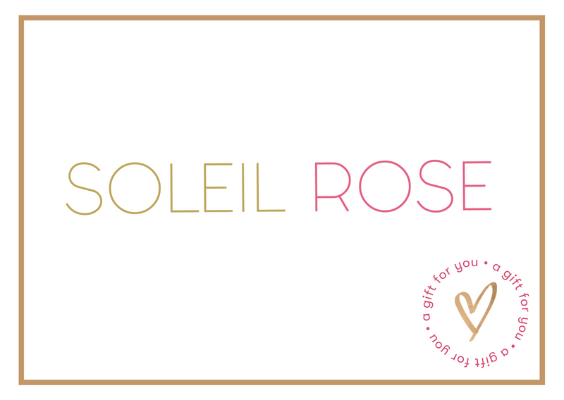 SOLEIL ROSE GIFT CARD